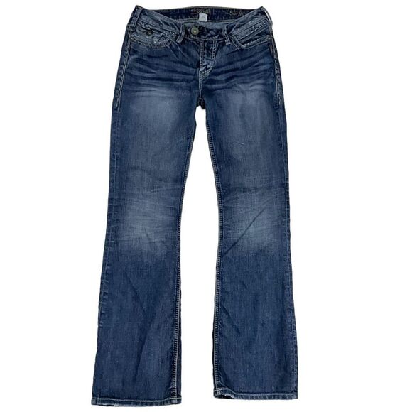 SILVER JEANS SURPLUS Bootcut Distressed Size W28 / L31 - Picture 1 of 13
